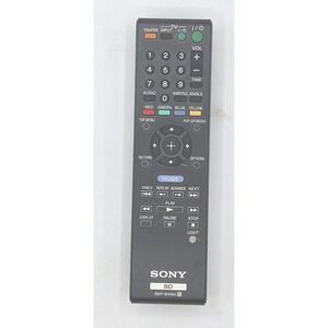 Sony RMT B105A BD Blu-ray Disc Player Remote Control